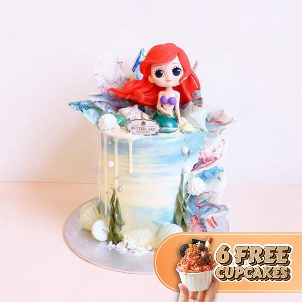 Sea Goddess Cake* | Mermaid Theme 